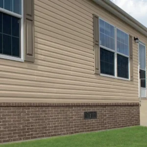 Mobile Home Brick Skirting